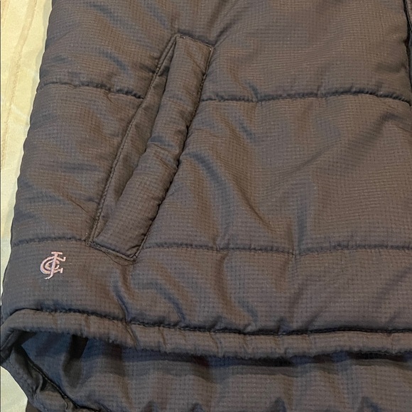 Cody James Stylish Black Puffer Vest - Picture 4 of 8